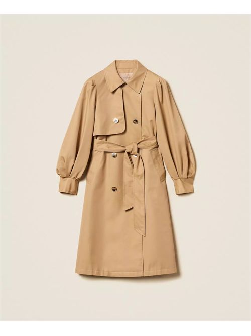 Trench doppiopetto in gabardina TWINSET | TP2230/12145